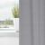 Perdele Opaque cu Inel 2 pcs Gri deschis 245 x 140 cm Poliester GartenMobel Dekor