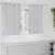 Perdele Opaque cu Inel 2 pcs Gri Deschis 140 x 140 cm Poliester GartenMobel Dekor