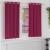 Perdele Opaque cu Inel 2 pcs Roșu Vin 175 x 140 cm Poliester GartenMobel Dekor