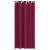 Perdele Opaque cu Inel 2 pcs Roșu Vin 260 x 140 cm Poliester GartenMobel Dekor