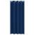 Perdele Opaque cu Inel 2 pcs Albastru închis 260 x 140 cm GartenMobel Dekor