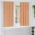 Perdele Opaque cu Inel 2 pcs Maro deschis 175 x 140 cm GartenMobel Dekor