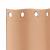 Perdele Opaque cu Inel 2 pcs Maro deschis 260 x 140 cm GartenMobel Dekor