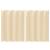 Perdele Opaque cu Inel 2 pcs Crem 140 x 140 cm Poliester GartenMobel Dekor