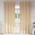 Perdele Opaque cu Inel 2 pcs Crem 225 x 140 cm Poliester GartenMobel Dekor