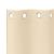 Perdele Opaque cu Inel 2 pcs Crem 245 x 140 cm Poliester GartenMobel Dekor