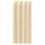 Perdele Opaque cu Inel 2 pcs Crem 260 x 140 cm Poliester GartenMobel Dekor