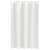 Perdele Opaque cu Inel 2 pcs Alb pur 175 x 140 cm Poliester GartenMobel Dekor