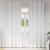 Perdele Opaque cu Inel 2 pcs Alb pur 225 x 140 cm Poliester GartenMobel Dekor