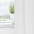 Perdele Opaque cu Inel 2 pcs Alb pur 225 x 140 cm Poliester GartenMobel Dekor