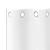 Perdele Opaque cu Inel 2 pcs Alb pur 225 x 140 cm Poliester GartenMobel Dekor