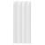 Perdele Opaque cu Inel 2 pcs Alb pur 225 x 140 cm Poliester GartenMobel Dekor