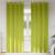 Perdele Opaque cu Inel 2 pcs Verde 260 x 140 cm Poliester GartenMobel Dekor