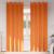 Perdele Opaque cu Inel 2 pcs Portocalie Aprinsă 245 x 140 cm GartenMobel Dekor