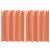 Perdele Opaque cu Inel 2 pcs Terracota 140 x 140 cm Poliester GartenMobel Dekor