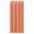 Perdele Opaque cu Inel 2 pcs Terracota 260 x 140 cm Poliester GartenMobel Dekor