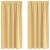 Perdele Opaque cu Inel 2 pcs Bej 175 x 140 cm Poliester GartenMobel Dekor