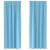 Perdele Opaque cu Inel 2 pcs Albastru deschis 225 x 140 cm GartenMobel Dekor