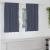 Perdele Opaque cu Inel 2 pcs Antracit 140 x 140 cm Poliester GartenMobel Dekor