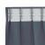 Perdele Opaque cu Inel 2 pcs Antracit 260 x 140 cm Poliester GartenMobel Dekor