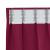 Perdele Opaque cu Inel 2 pcs Roșu Vin 140 x 140 cm Poliester GartenMobel Dekor