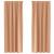 Perdele Opaque cu Inel 2 pcs Maro deschis 260 x 140 cm GartenMobel Dekor
