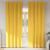 Perdele Opaque cu Inel 2 pcs Galben muștar 245 x 140 cm GartenMobel Dekor