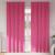 Perdele Opaque cu Inel 2 pcs Roz Aprins 245 x 140 cm Poliester GartenMobel Dekor