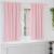 Perdele Opaque cu Inel 2 pcs Roz bebe 175 x 140 cm Poliester GartenMobel Dekor