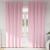 Perdele Opaque cu Inel 2 pcs Roz bebe 225 x 140 cm Poliester GartenMobel Dekor