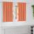 Perdele Opaque cu Inel 2 pcs Terracota 140 x 140 cm Poliester GartenMobel Dekor