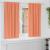 Perdele Opaque cu Inel 2 pcs Terracota 175 x 140 cm Poliester GartenMobel Dekor