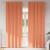 Perdele Opaque cu Inel 2 pcs Terracota 245 x 140 cm Poliester GartenMobel Dekor