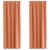 Perdele Opaque cu Inel 2 pcs Terracota 245 x 140 cm Poliester GartenMobel Dekor