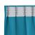 Perdele Opaque cu Inel 2 pcs Turcoaz 245 x 140 cm Poliester GartenMobel Dekor