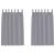 Perdele Opaque cu Inel 2 pcs Gri deschis 175 x 140 cm Poliester GartenMobel Dekor