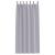 Perdele Opaque cu Inel 2 pcs Gri Metalic 245 x 140 cm Poliester GartenMobel Dekor