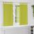 Perdele Opaque cu Inel 2 pcs Verde 175 x 140 cm Poliester GartenMobel Dekor