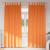 Perdele Opaque cu Inel 2 pcs Portocalie Aprinsă 245 x 140 cm GartenMobel Dekor