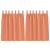 Perdele Opaque cu Inel 2 pcs Terracota 140 x 140 cm Poliester GartenMobel Dekor