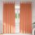 Perdele Opaque cu Inel 2 pcs Terracota 225 x 140 cm Poliester GartenMobel Dekor