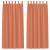 Perdele Opaque cu Inel 2 pcs Terracota 225 x 140 cm Poliester GartenMobel Dekor