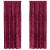 Cortine din catifea 2 pcs Roșu Vin 260 x 140 cm Catifea GartenMobel Dekor