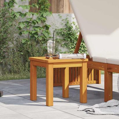 Masă laterală Ulei Natural 35 x 35 x 34 cm Lemn Solid de Acacia GartenMobel Dekor