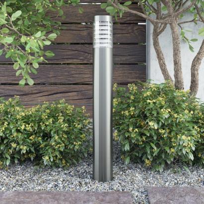 Lampă cu stâlp de exterior, lampă de podea, oțel inoxidabil GartenMobel Dekor