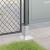 Baze stâlp pătrate 12 buc Argintiu 46x46 mm Oțel galvanizat GartenMobel Dekor