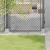 Baze stâlp pătrate 12 buc Argintiu 61x61 mm Oțel galvanizat GartenMobel Dekor