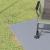 Covor pentru cort pliabil 250x250 cm, polietilenă, albastru și gri