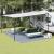 Covor pentru cort camping 600x400 cm, albastru-gri, polietilena