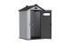 Casuta de gradina din rasina SUNNY 4x4, 123,6x124,8x204,6 cm